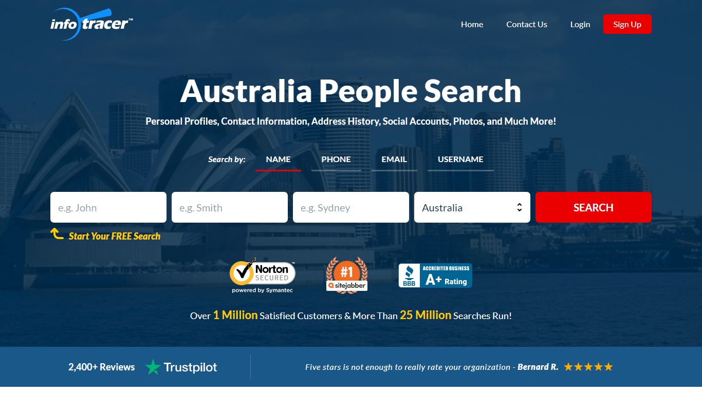 Australia People Search - Find Phone, Email and More - InfoTracer